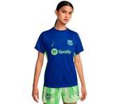 Nike - Camiseta FC Barcelona Pre-Match 2024-2025 Mujer, Mujer, Old Royal-Old Royal-Lime Blast-Lime Blast, XL