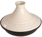 Staub Specialities Tajín 20 cm, Hierro fundido, Crema