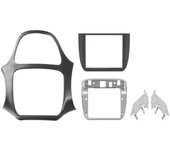 Panel Embellecedor De Autorradio Negro Para Punto 12 - 2din Phonocar Ref. 03750