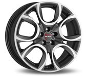 Llanta Mak Torino 7x17 4x100 Et45 56.6 Silver