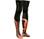 Acerbis X-Leg Pro Calcetines - Negro Naranja (2XL)