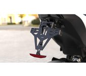HIGHSIDER AKRON-RS PRO para BMW S 1000 RR/ S 1000 R, incluida la iluminación de matrículas - Negro