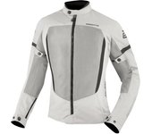 Bogotto Alastor Air Mesh Chaqueta textil de moto para mujer - Gris (XS)
