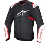 Alpinestars Honda T-Sps Air V2 Chaqueta Textil Moto - Negro Blanco Rojo (4XL)