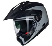 Nolan N70-2X 06 Classico N-Com Casco de motocross - Gris (2XL)