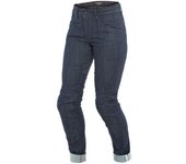 Dainese Alba Slim Pantalones vaqueros de las señoras motos - Azul (3XL)