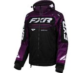 FXR RRX 2025 Chaqueta impermeable de motocross para mujer - Negro Lila (XL)