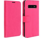 Avizar Funda Tipo Libro Cartera Rosa para Samsung Galaxy S10