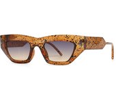Dazzling Chic Cat Eye Sunglasses Luxury Women Men Brand Designer Sun Glasses Vintage Gradient Fashion Spots Shades Uv400 Eyewear