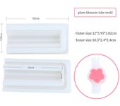 Heart Moon Star Shaped Candle Silicone Mold DIY Soap Mould Plum Blossom Tube Mold Wax Making Decor moldes de silicona para velas