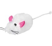 Ratón Peluche Pelo Largo Trixie Para Gato 9 Cm 1 Unidad.