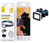 Linterna frontal led 3w nr9345 / 60º / 3 modos de luz / bateria 3*aaa / negro / 2903451