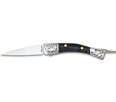 Navaja Miniatura Acrilico Negro Albainox