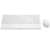 Philips 6000 series SPT6607W/16 teclado Ratón incluido Universal RF Wireless + Bluetooth QWERTY Inglés Blanco