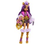 Monster High Monster Fest Clawdeen Wolf, Muñeca Hombre Lobo con Top y Falda con Estampado de Constelaciones y Accesorios con temática de Festival, Juguete Regalo para niños y niñas +4 años, HXH80