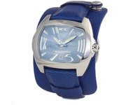 Chronotech Reloj Análogico-Digital para Mens de Automático con Correa en Cloth S0331986