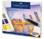 Faber-Castell 169724 pintura a base de agua Multi Paleta 24 pieza(s)