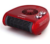 Orbegozo FH 5033 Interior Negro, Rojo 2500 W Ventilador eléctrico