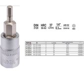 Yato YT-04373 punta de destornillador 1 pieza(s)