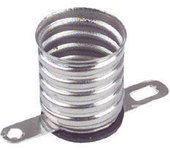 Portalámparas metálico a rosca E-10 Terminales soldables Electro DH 12.018 8430552070244