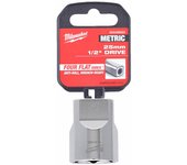Milwaukee 4932480023 Vaso Corto de, 1/2" Conducir, 25mm Tamaño