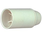 Portalámparas E14 Color blanco 2 A 250 V Electro DH. 12.089/B 8430552086276