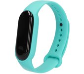 Pulsera compatible con la última versión de la smart band de xiaomi, mi band 5, amazfit band 5, de color verde.