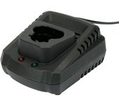 YATO, modelo YT-82912, Accesorio para destornillador eléctrico, ideal para cargar baterías YT-82901 y YT-82920, cargador negro, práctico, compatible y profesional