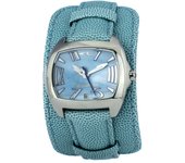 Chronotech Reloj Análogico-Digital para Unisex-Adult de Automático con Correa en Cloth S0332334