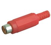 Conector RCA Coaxial Hembra Electro DH Color Negro 10.589/N 8430552010899