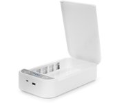 Caja esterilizadora portátil con luz ultravioleta y aromaterapia. dam dmac0036