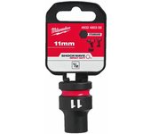 Milwaukee 4932480305 Vaso de Impacto, Corto, 1/2" Conducir, 11mm Tamaño