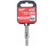 Milwaukee 4932479995 Vaso Largo de, 1/4" Conducir, 4.5mm Tamaño