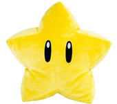 Club Mocchi Mocchi- Super Mario™ Super Star - Mega Plush Toy - 15 Inch