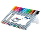 Staedtler triplus fineliner 334 rotulador de punta fina Multi 20 pieza(s)