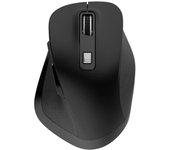Raton inalámbrico recargable ergonomico luxury tg7289 / rf 2.4ghz / bluetooth 5.2 / 2400 dpi / 500mah / negro / mtk