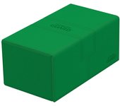 Ultimate guard twin flip`n`tray 200+ xenoskin monocolor verde