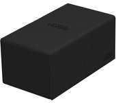 Ultimate guard twin flip`n`tray 200+ xenoskin monocolor negro