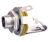 Jack hembra de 6.35 mm de Electro Dh 15.444/M 8430552024360