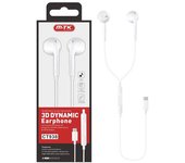 Auriculares + microfono dinamic ct938 anturio / conexion type-c / 1.2m / blanco / mtk