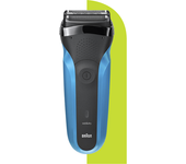 afeitadora braun shaver 310bt blk blu box recargable 1 cabezal