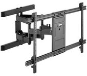 49746 soporte para TV 2,16 m (85") Negro, Soporte de pared