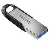 MEMORIA USB 3.0 128GB SANDISK ULTRA FLAIR SILVER / BLACK