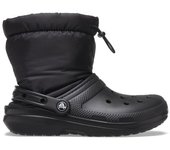 Zapatillas crocs classic neo puff negro