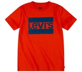 Camiseta levi's sportswear logo boy red