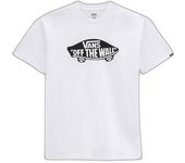 Camiseta vans otw board-b hombre blanco
