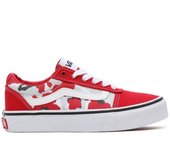 Zapatillas casual vans yt ward kids red