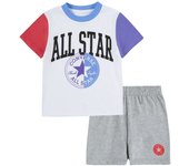 Conjunto converse blocked infantil grey