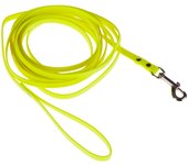 Correa de rastreo Heim BioThane® amarilla para perros - 5 m x 13 mm (LxAn)