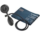 Tensiómetro aneroide Riester e-mega negro: un tubo sin látex y brazalete desinfectable (dos medidas disponibles)